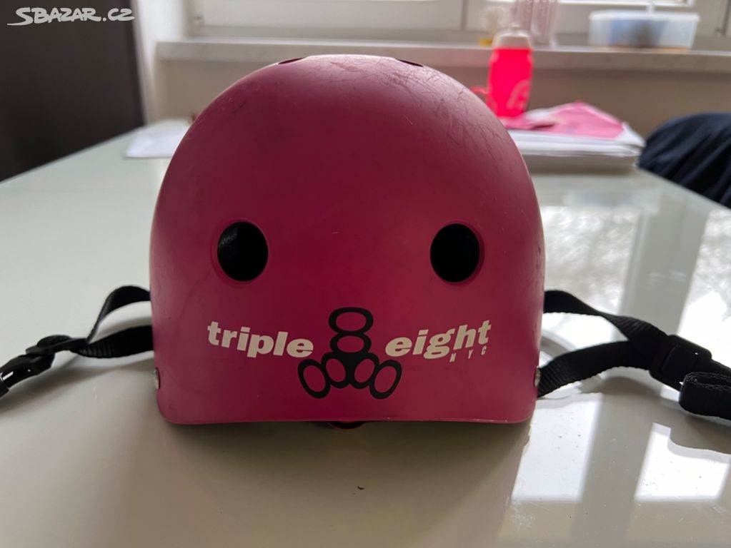 Triple Eight - Lil 8 Dual Certified EPS Neon Pink