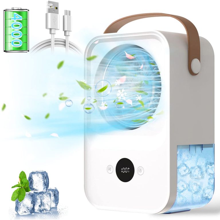 Mobilní klimatizace s aromaterapií 4000mAh 4V1