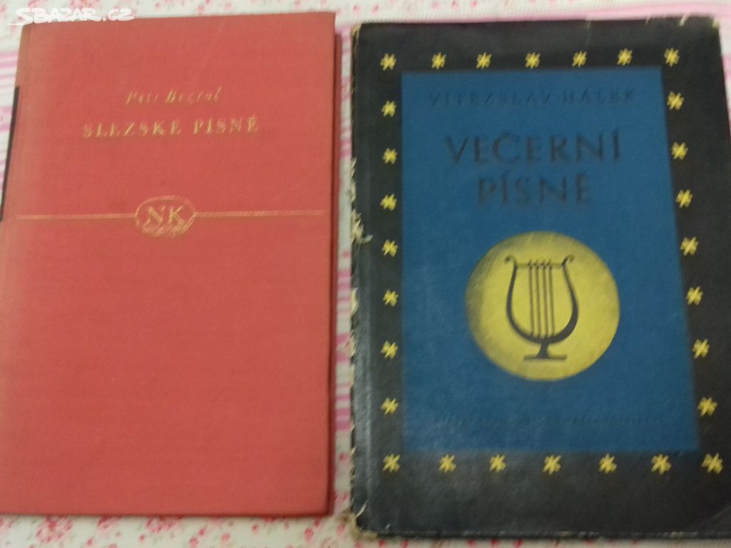 Knihy Slezské písně, 1960 a Večerní písně, 1957
