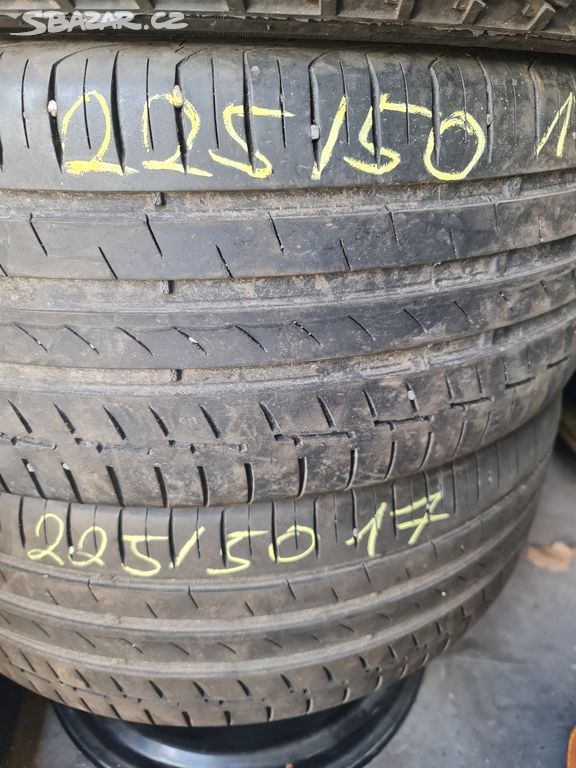 225/50/17 letní pneu Cena za 2ks 225 50 17 2x R17