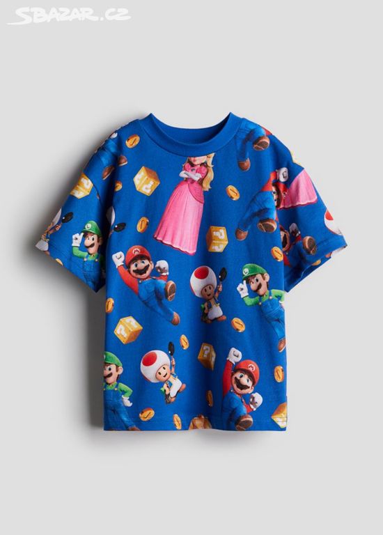 104 Nové tričko Super Mario