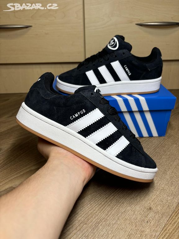 Adidas Campus 00s Black White Gum 36