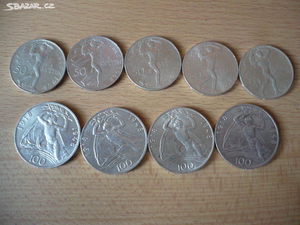 stříbrný mince