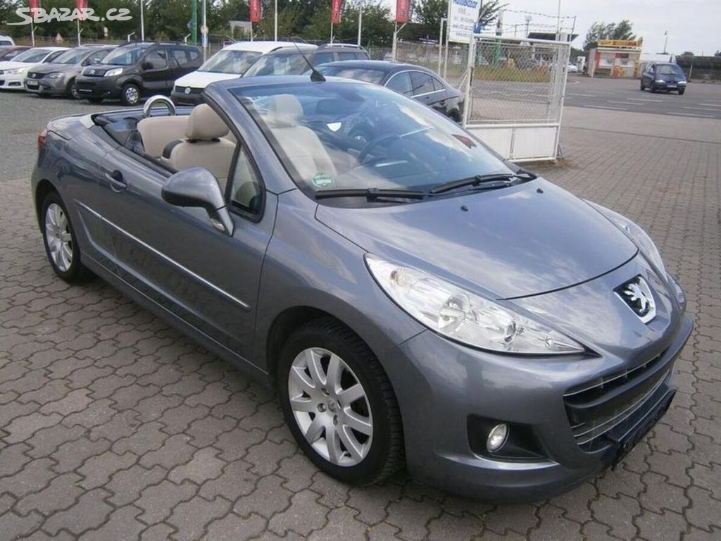 Peugeot 207 CC 1.6i Cabrio,klima,1.majitel benzín