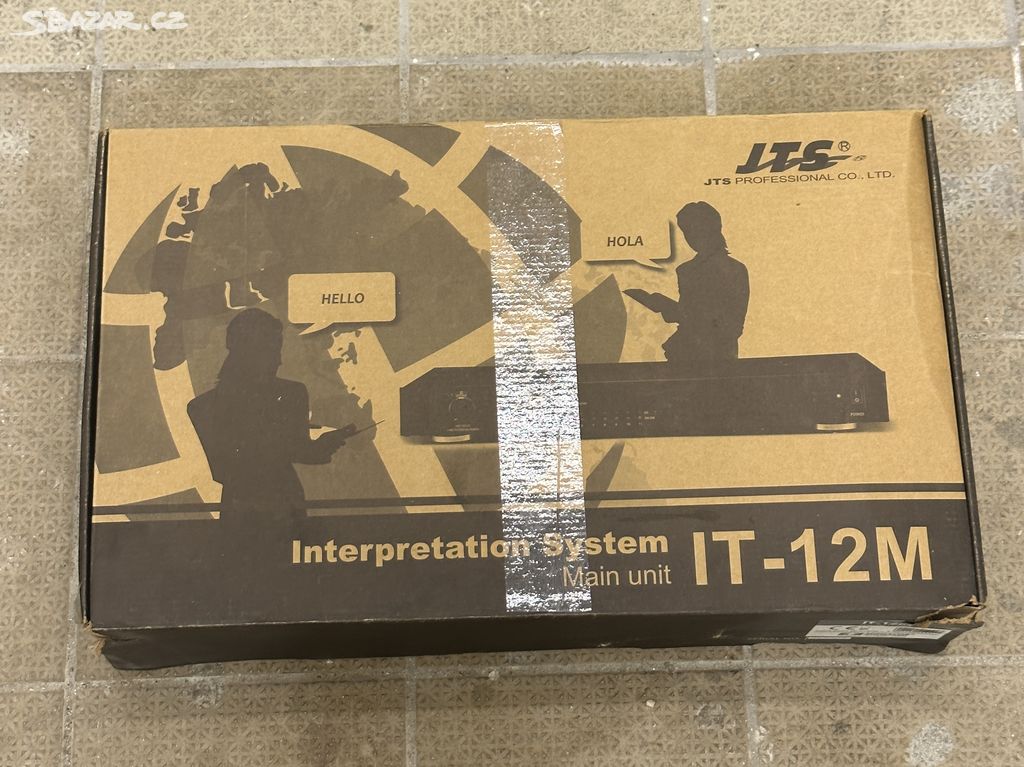 JTS IT-12M interpreter - jednotka pro tlumočení