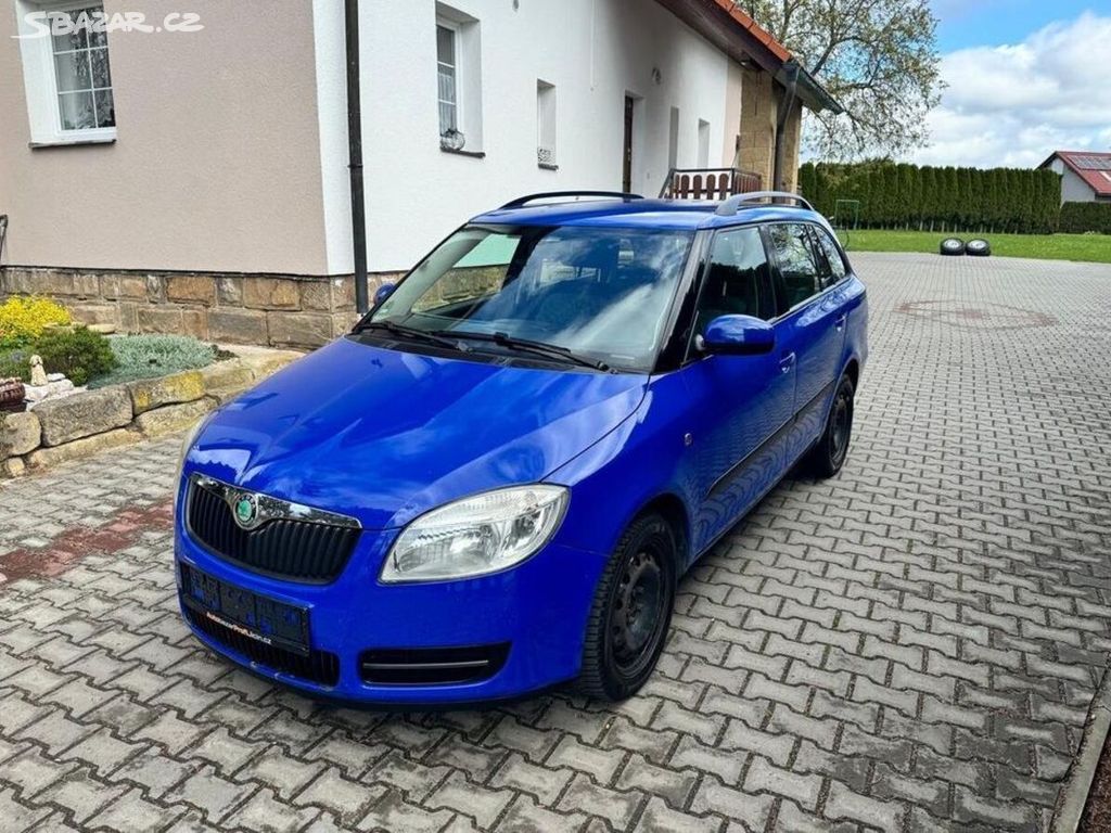 Škoda Fabia 1,4i/16V klima serviska ,tempo benzín