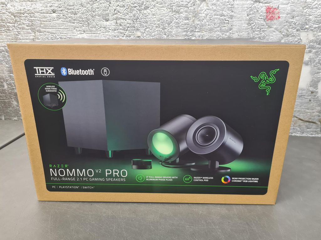 razer nommo v2 pro - reproduktory