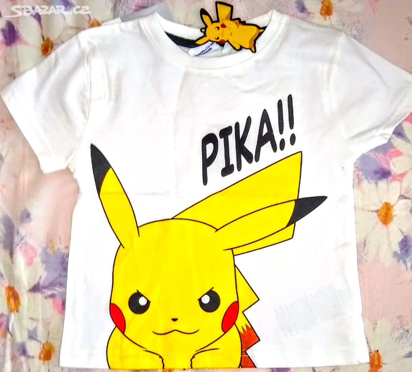 104 Pokemon Pikachu tričko