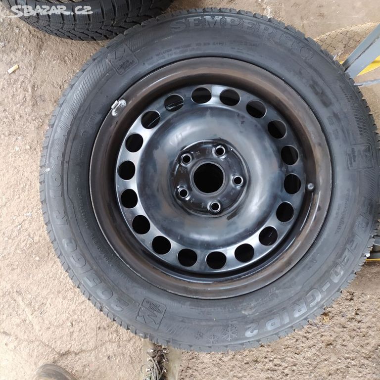 16" plechová kola 5x112 VOLKSWAGEN ŠKODA, AUDI