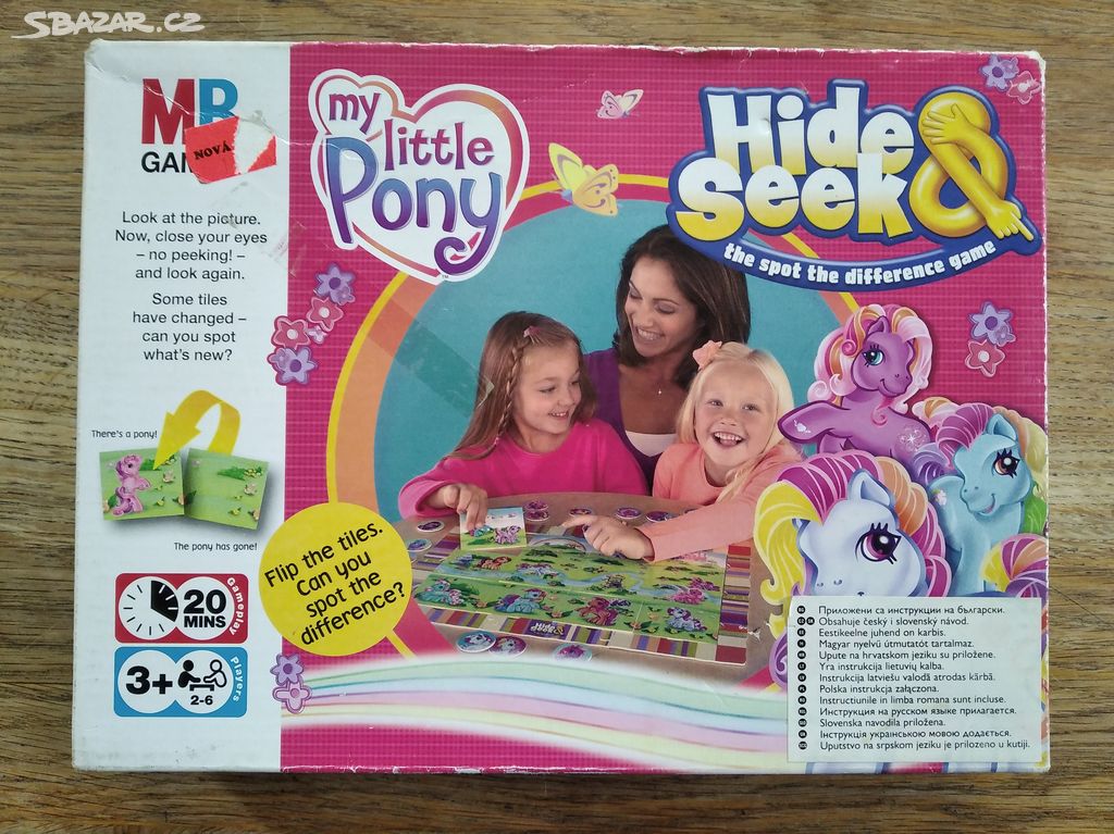 Dětská hra Hide & Seek My Little Pony HASBRO