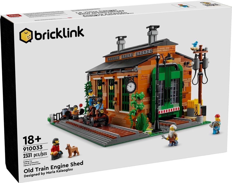 LEGO 910033 Staré vlakové depo - Bricklink limitka