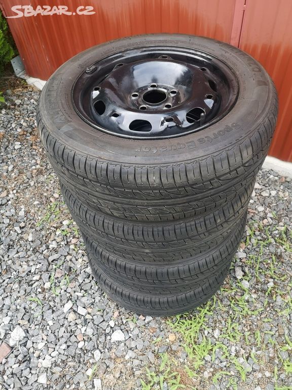 185/60 R14 5x100 Sada nových letních kol