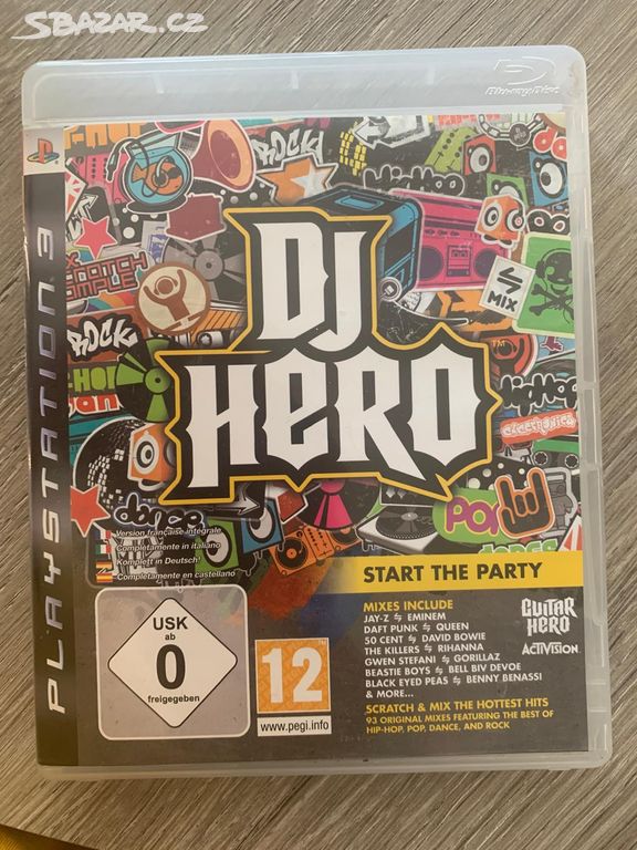 Hra PS3 DJ Hero