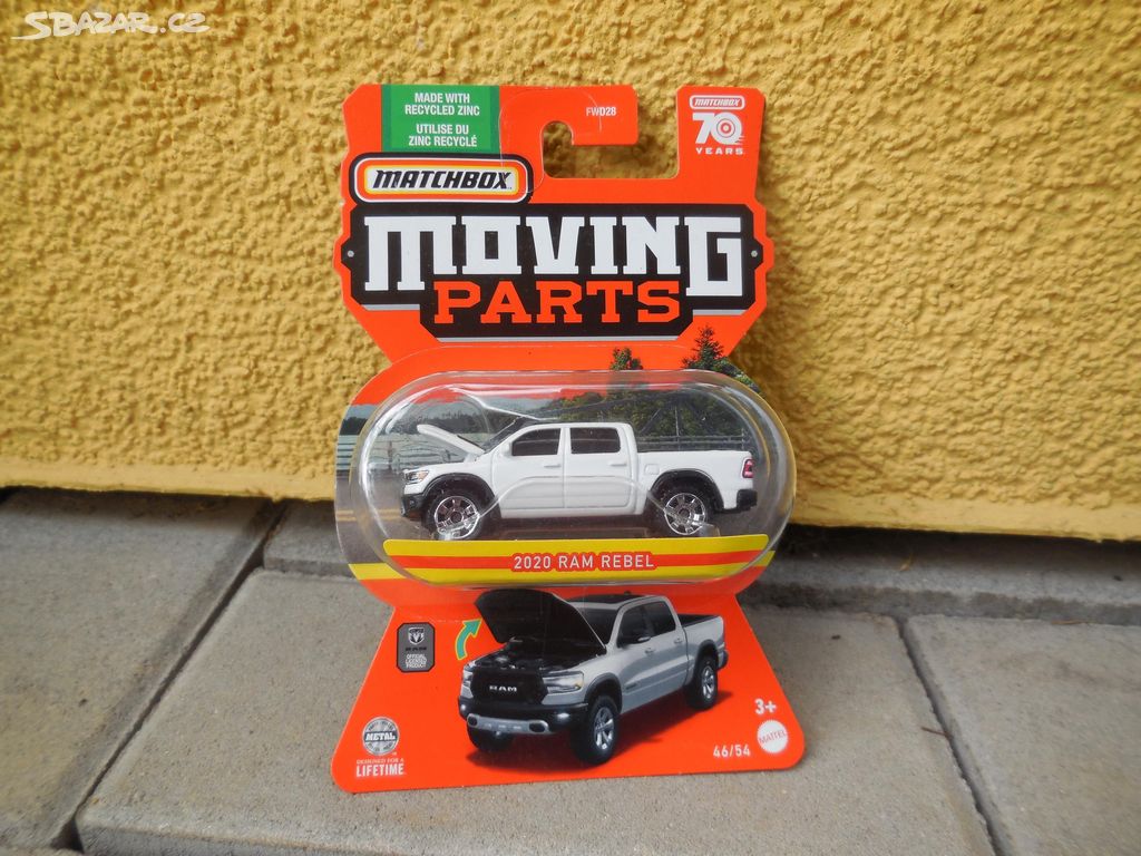 2020 Dodge RAM 1500 Rebel - Matchbox Moving Parts