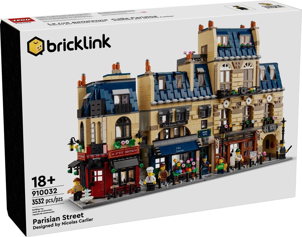 LEGO 910032 Ulice v Paříži - Bricklink limitka