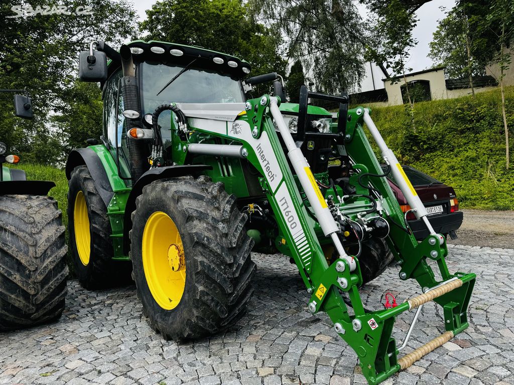 JOHN DEERE 6125 R, FULL výbava