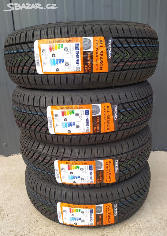 185/60 r14 Nové celoroční pneu Tracmax 185 60 R14