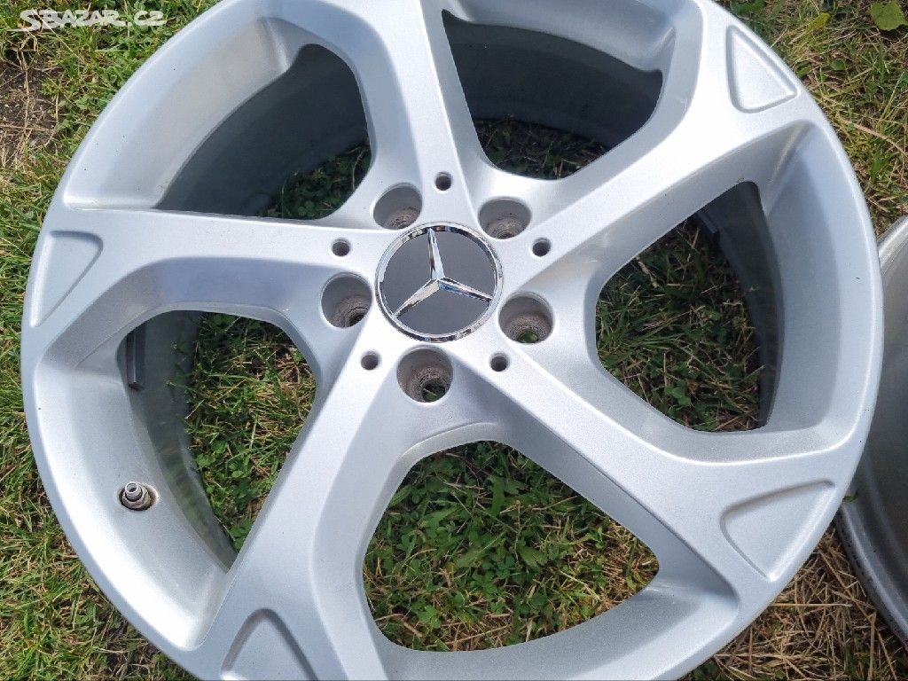 Orig.alu Mercedes GLA 18" 5x112 + snímače TPMS