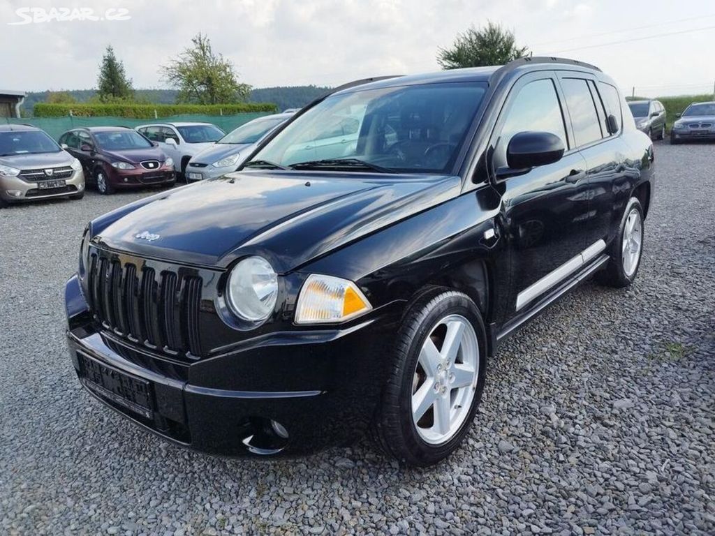 Jeep Compass 2.4i 4x4 Automat, Kůže benzín