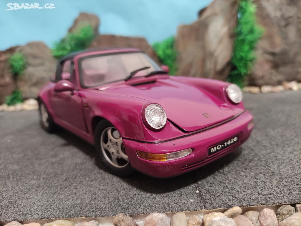 prodám model 1:18 porsche 911 carrera 2 targa