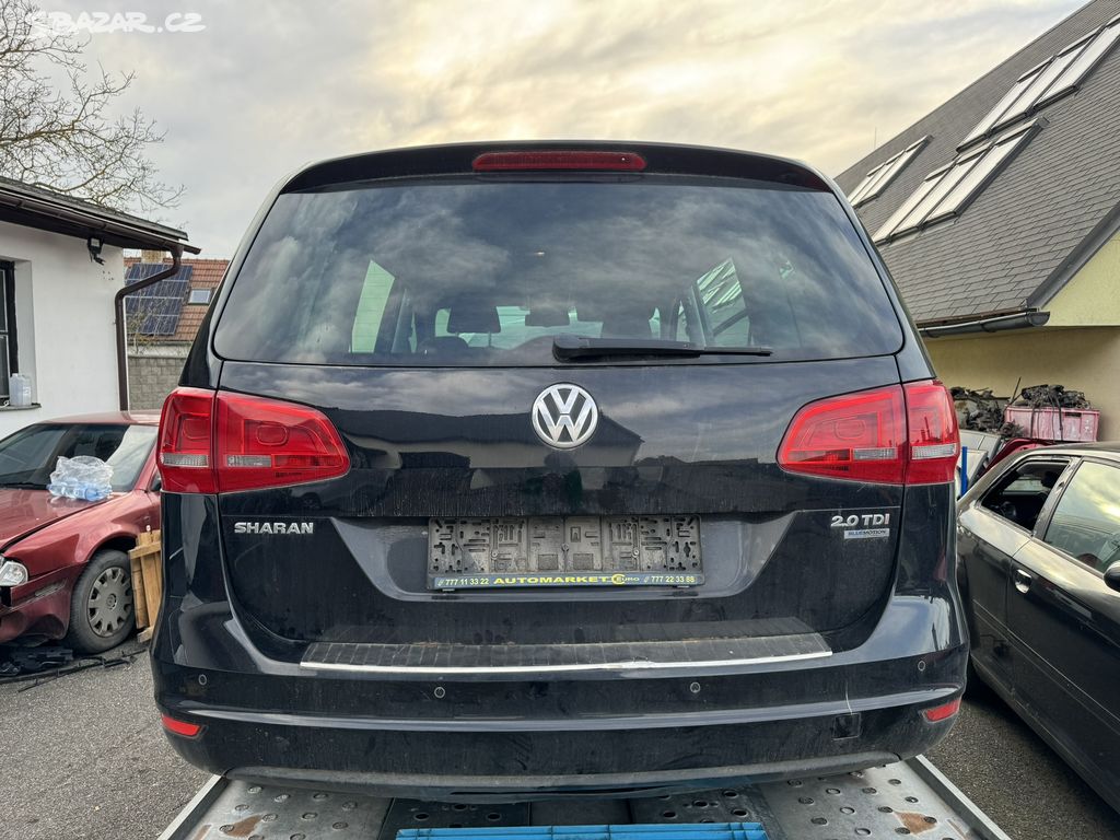 VW Sharan 7N 2012 2,0 TDI náhradní díly CFGB NGJ