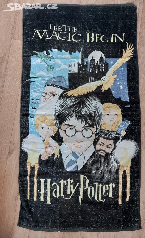 Froté bavlněná osuška Harry Potter 140 X 77 cm