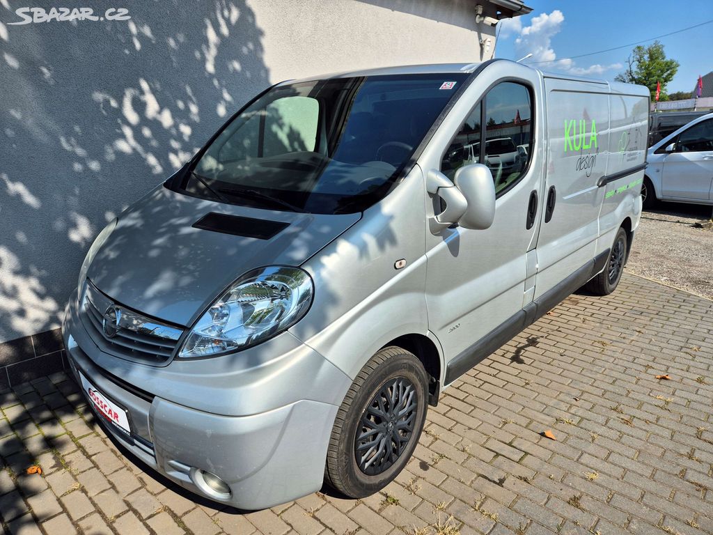 Opel Vivaro 2,0CDTI 84kw L2Long Klima DPH 199999Kč