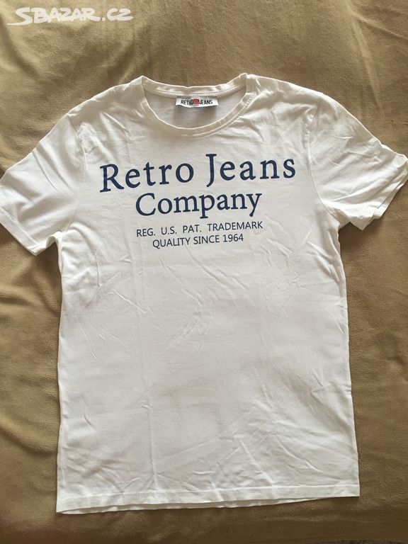 Pánské tričko Retro Jeans, vel. L