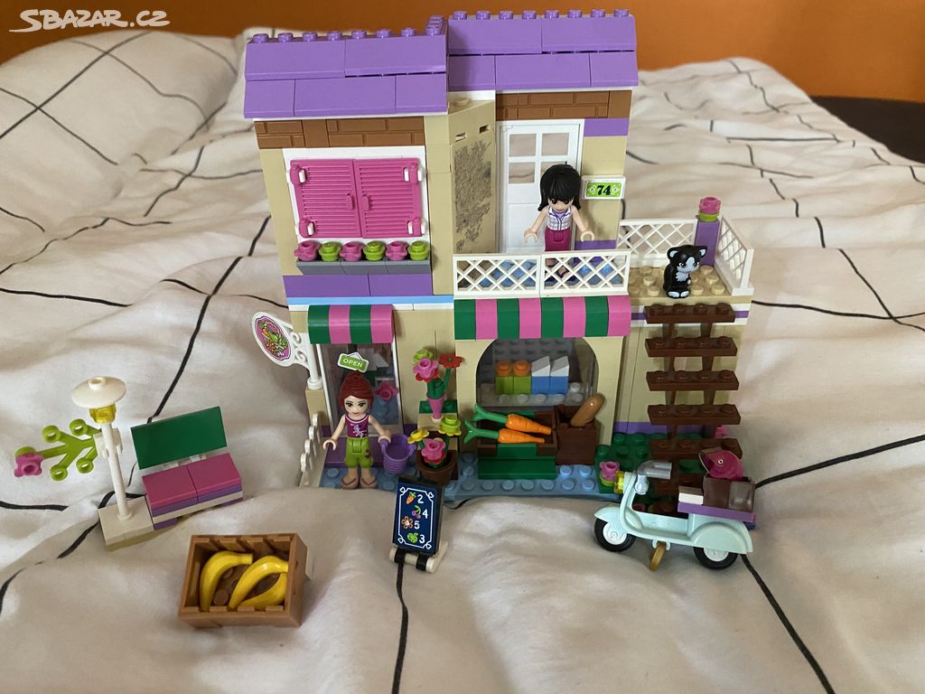 lego friends- trh s potravinami