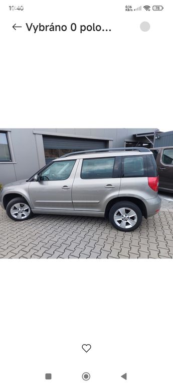 Škoda Yeti 1,6 TDI