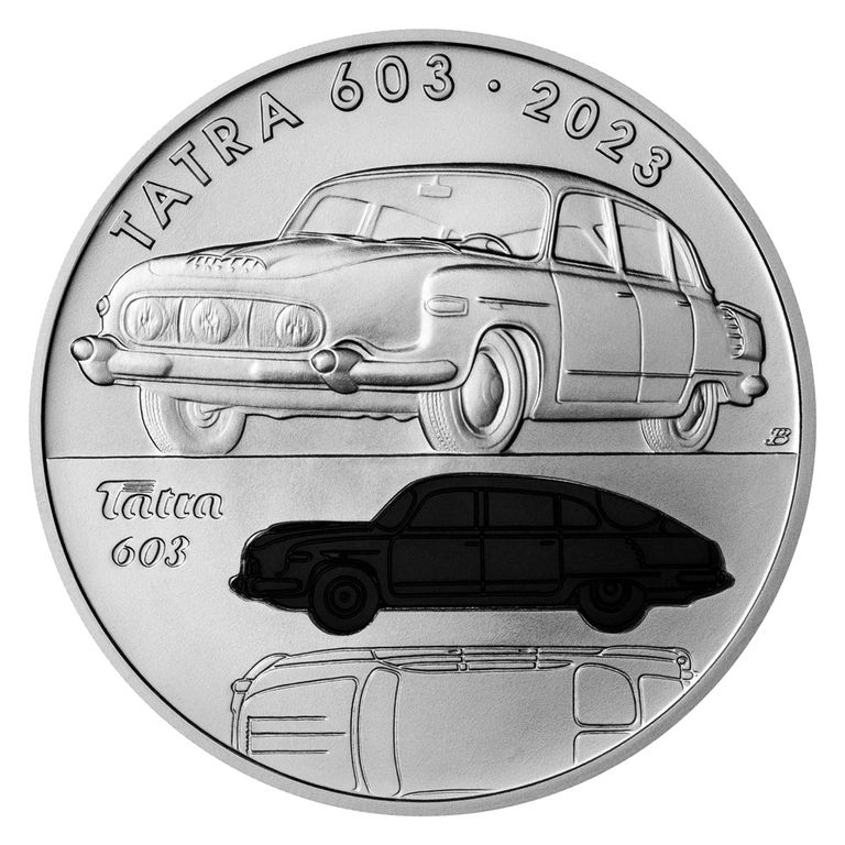 500 Kč 2023 Osobní automobil Tatra 603 BK !