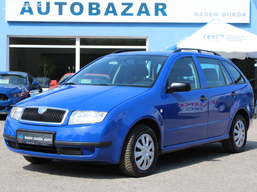 Škoda Fabia 1,2 HTP NOVÉ V ČR,KLIMATIZACE,2003