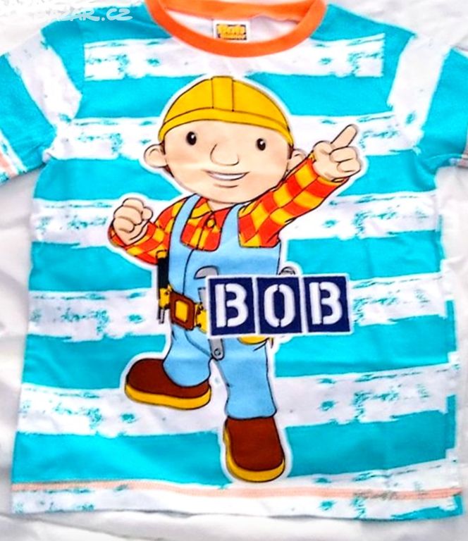 104 110 Tričko Bořek stavitel Bob Builder