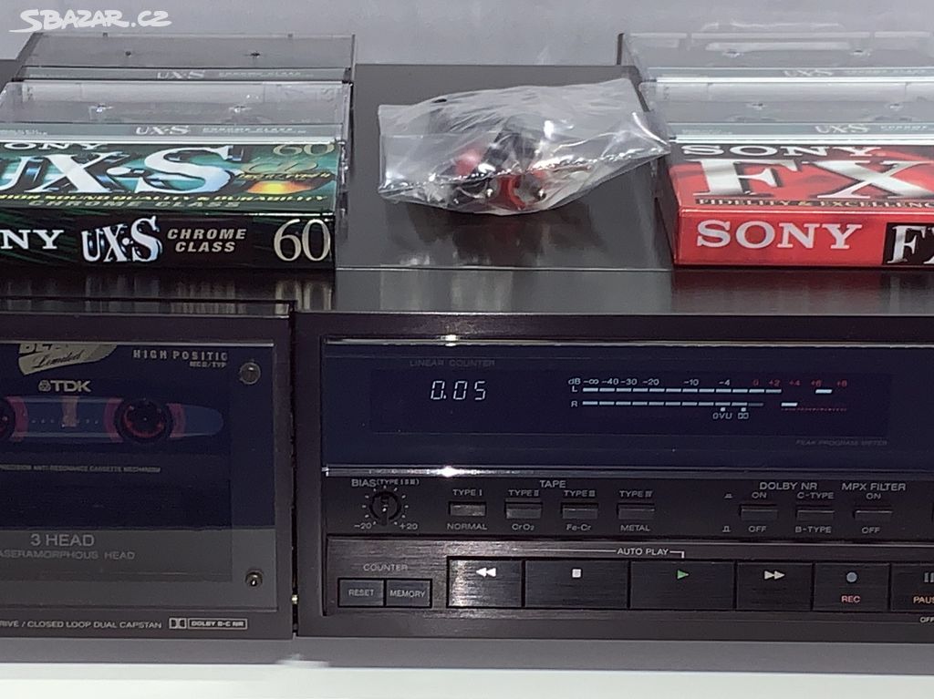 SONY TC-K555ESII Stereo Cassette Deck / Rarita