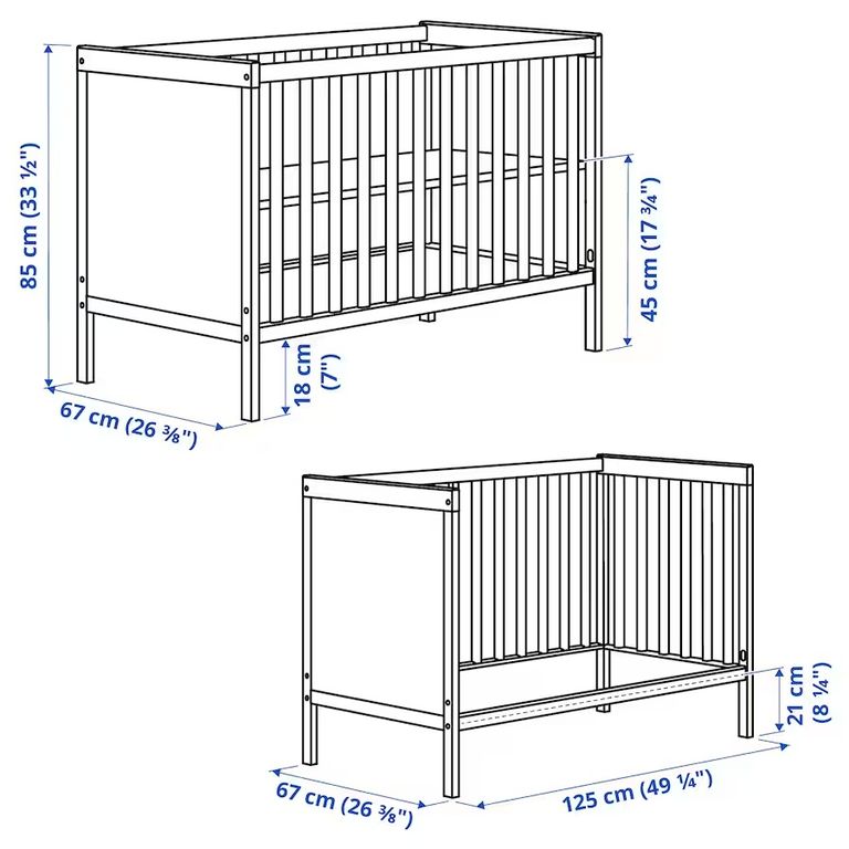 IKEA SUNDVIK + Matrace