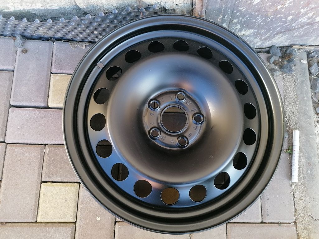 Plechové disky 17" 6.5J 5X112 ET38 Škoda Seat VW