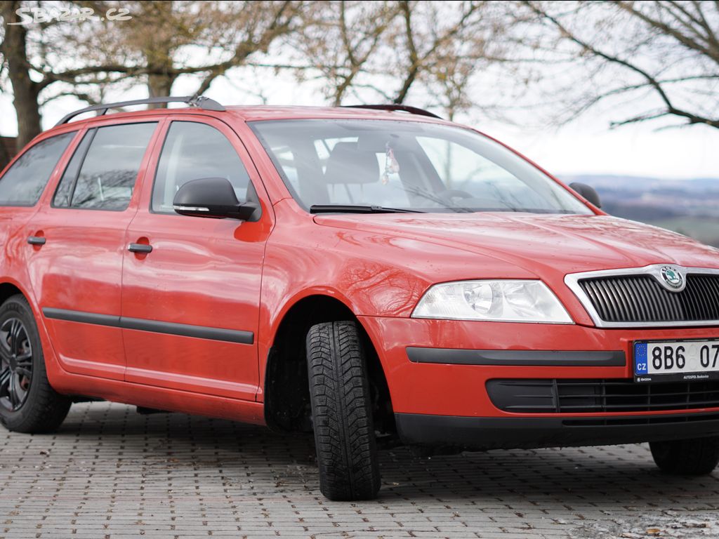 Škoda Octavia 2 kombi 1,6 MPI 75 kW benzín` + LPG