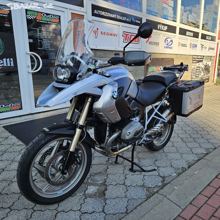 BMW R 1200 GS, 2X orig. kufr, výhřevy rukojetí