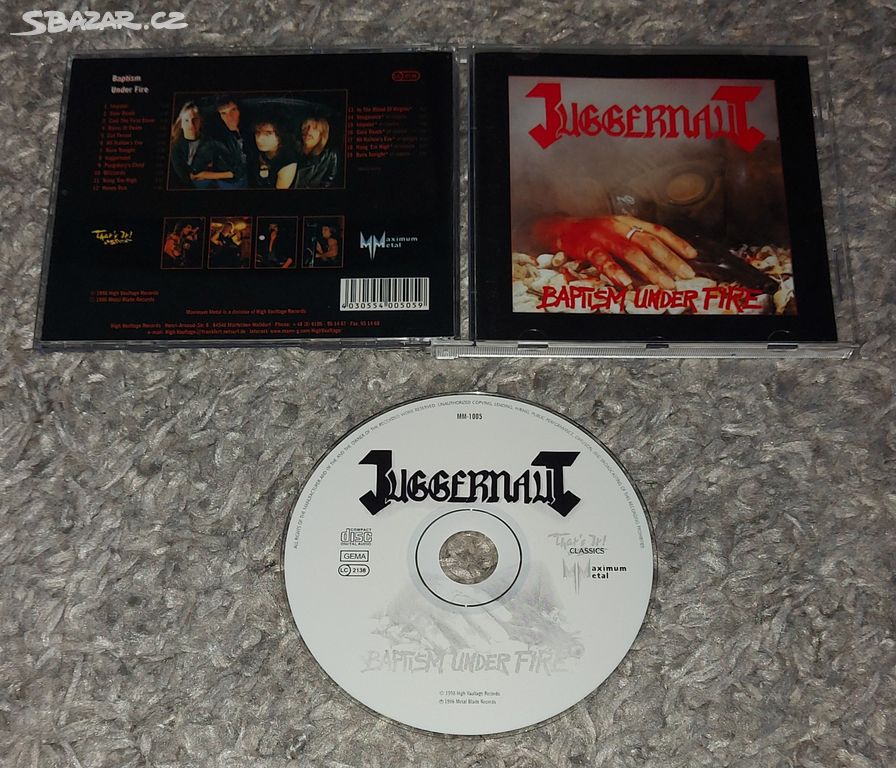 CD Juggernaut - Baptism Under Fire