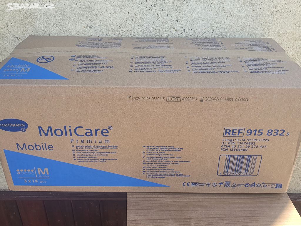 MoliCare Premium Mobile M - 6 kapek