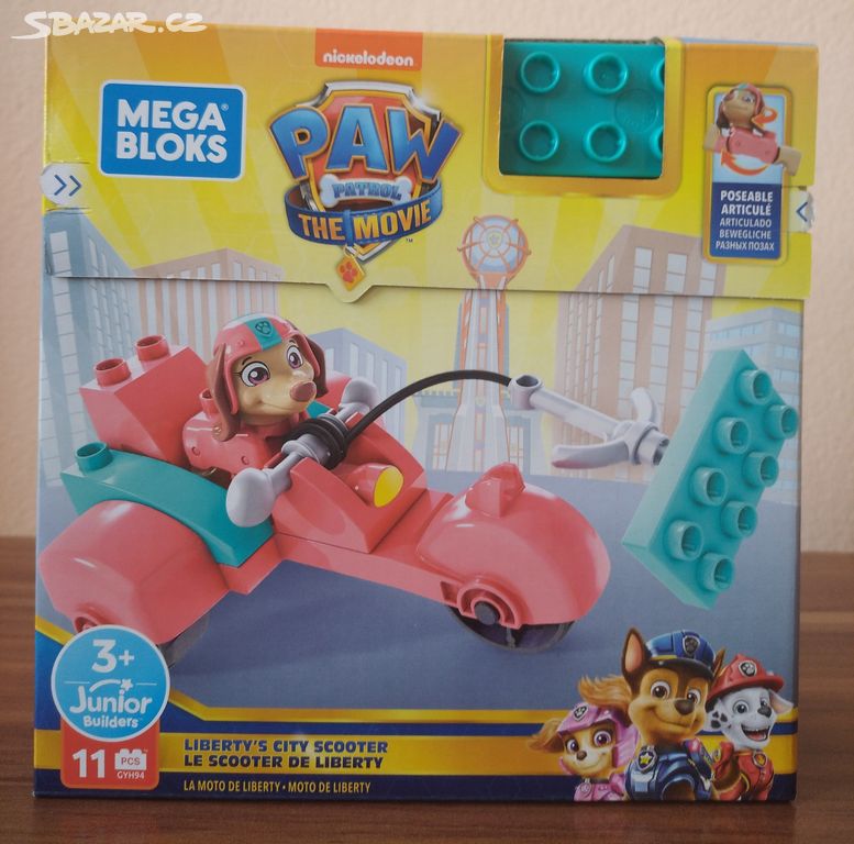 Mega Bloks Paw Patrol Liberty NOVÉ