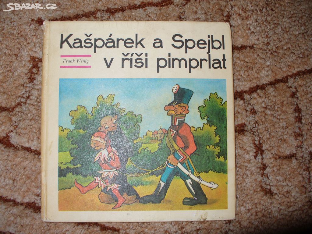 kniha Kašpárek a Spejbl v říši pimprlat