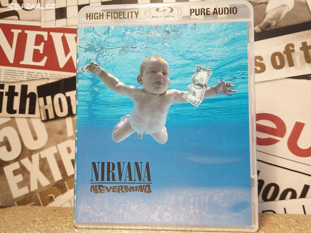 Nirvana - Nevermind na disku Blu-ray Pure Audio