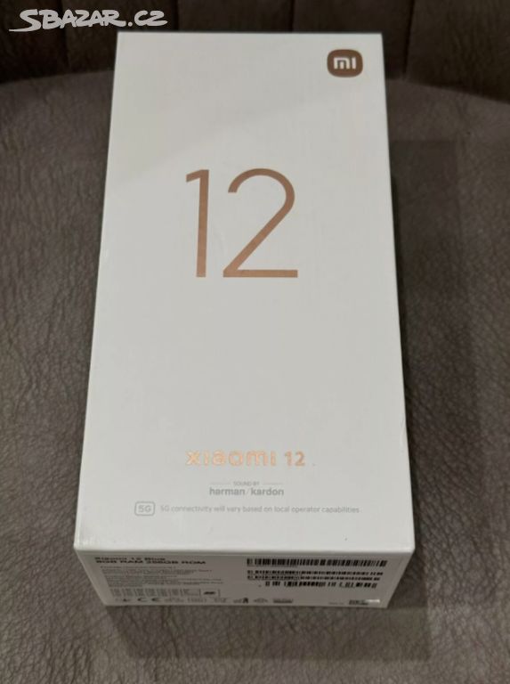 Nový Xiaomi 12 5G Dual SIM 8GB/256 GB blue