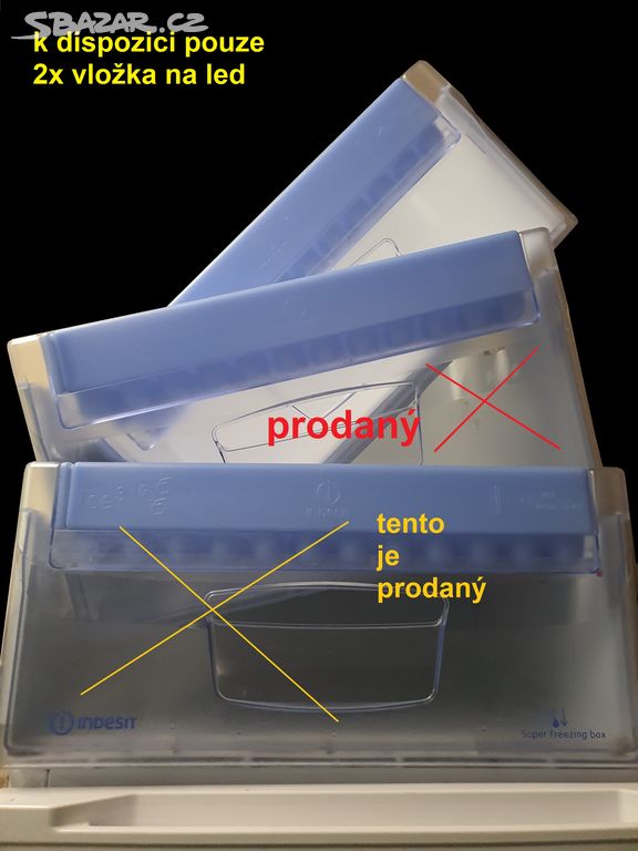 originální šuplík mrazák INDESIT box na zeleninu