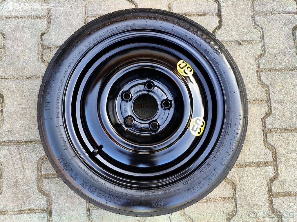 Rezervní dojezdové kolo Hyundai, Kia 5x114,3 R15