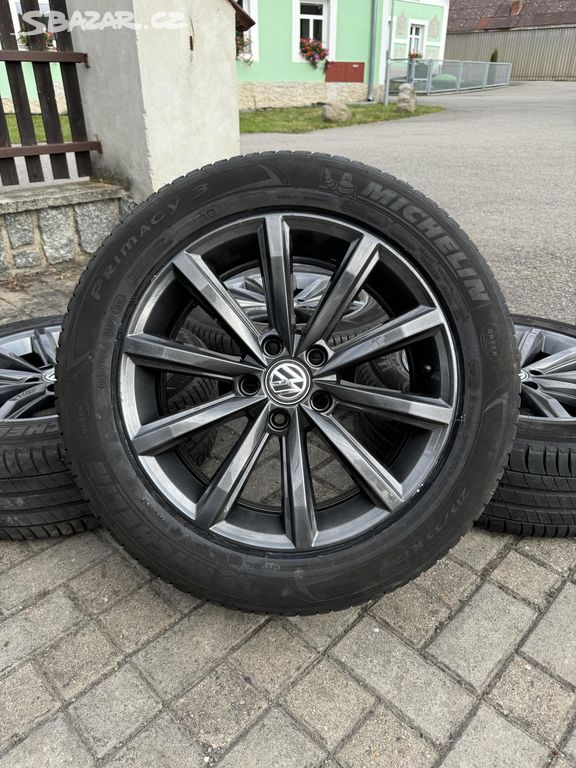 ORIGINÁL Alu Volkswagen London R17, 5x112 - TOP