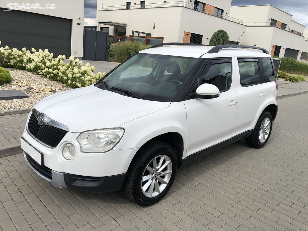 ŠKODA YETI 2.0TDI 4x4 103KW, COMMON-RAIL, ČR TAŽNÉ