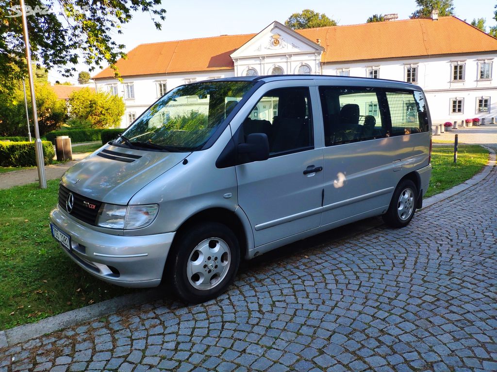 Mercedes Vito 2.2 CDI, BEZ KOROZE, 6-MÍST