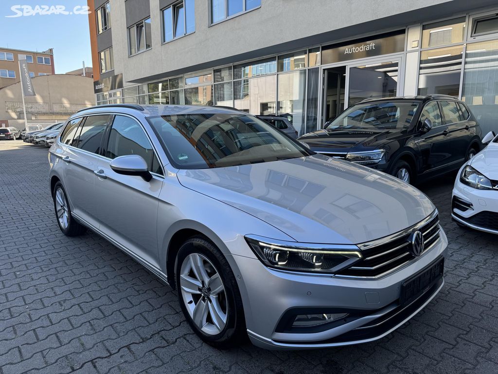 VW Passat B8 2.0 TDI 140kW DSG Tažné ACC Kamera